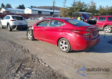 2016 Hyundai Elantra Value Edition from USA, damaged, VIN KMHDH4AE4GU494096
